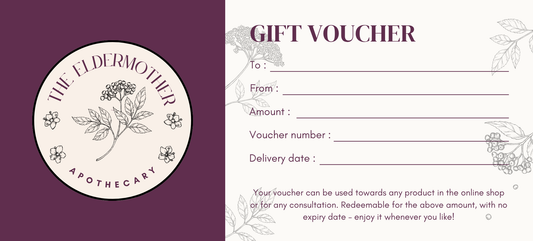 The Eldermother apothecary - Gift voucher