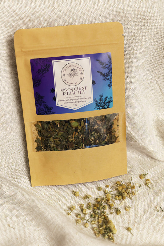 Vision quest ritual tea